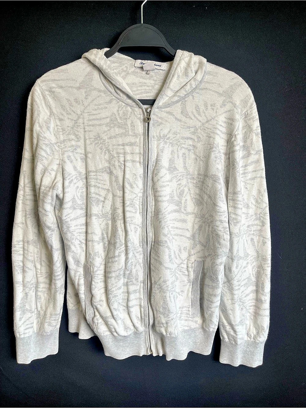 Tommy Bahama Tropical Patterned Zip Up Hoodie